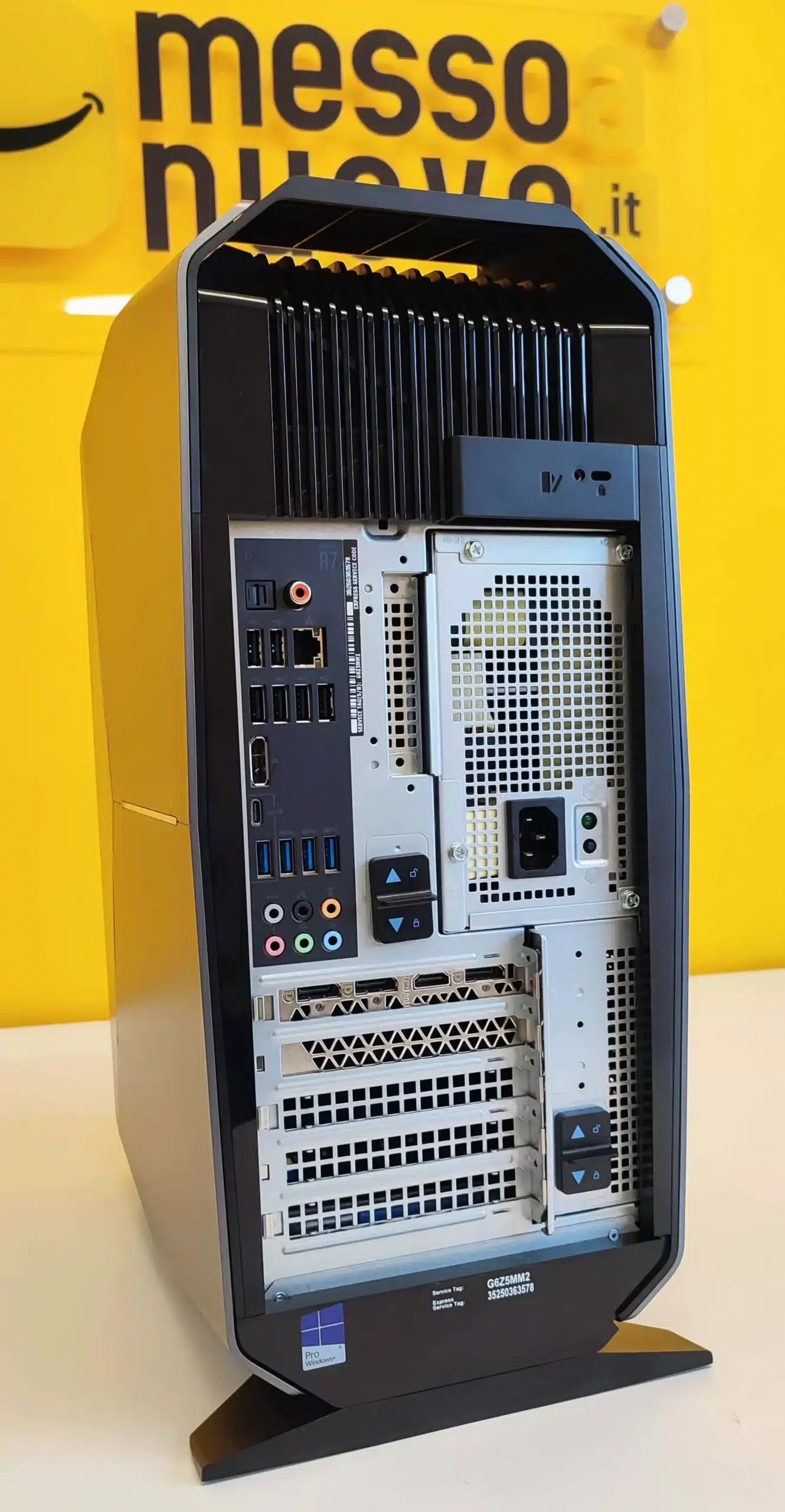 Dell Alienware Aurora R7 PC Gaming | Intel Core i7-8700 6 Cores | Ram 64Gb | SSD NVMe 512Gb + 3Tb | Nvidia GTX 1080Ti 11GB | Windows 11 Pro Grado B Dell Alienware Aurora R7 PC Gaming | Intel Core i7-8700 6 Cores | Ram 64Gb | SSD NVMe 512Gb + 3Tb | Nvidia GTX 1080Ti 11GB | Windows 11 Pro Grado B